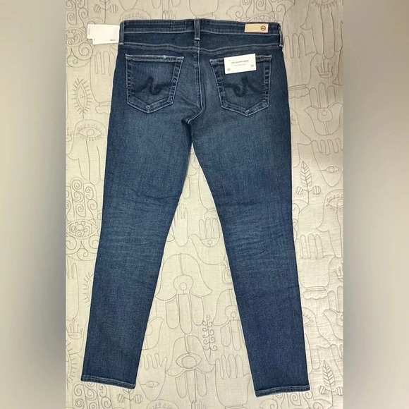 NWT AG Adriano Goldschied 30 The Legging Ankle Super Skinny Ankle Distressed - Picture 2 of 7